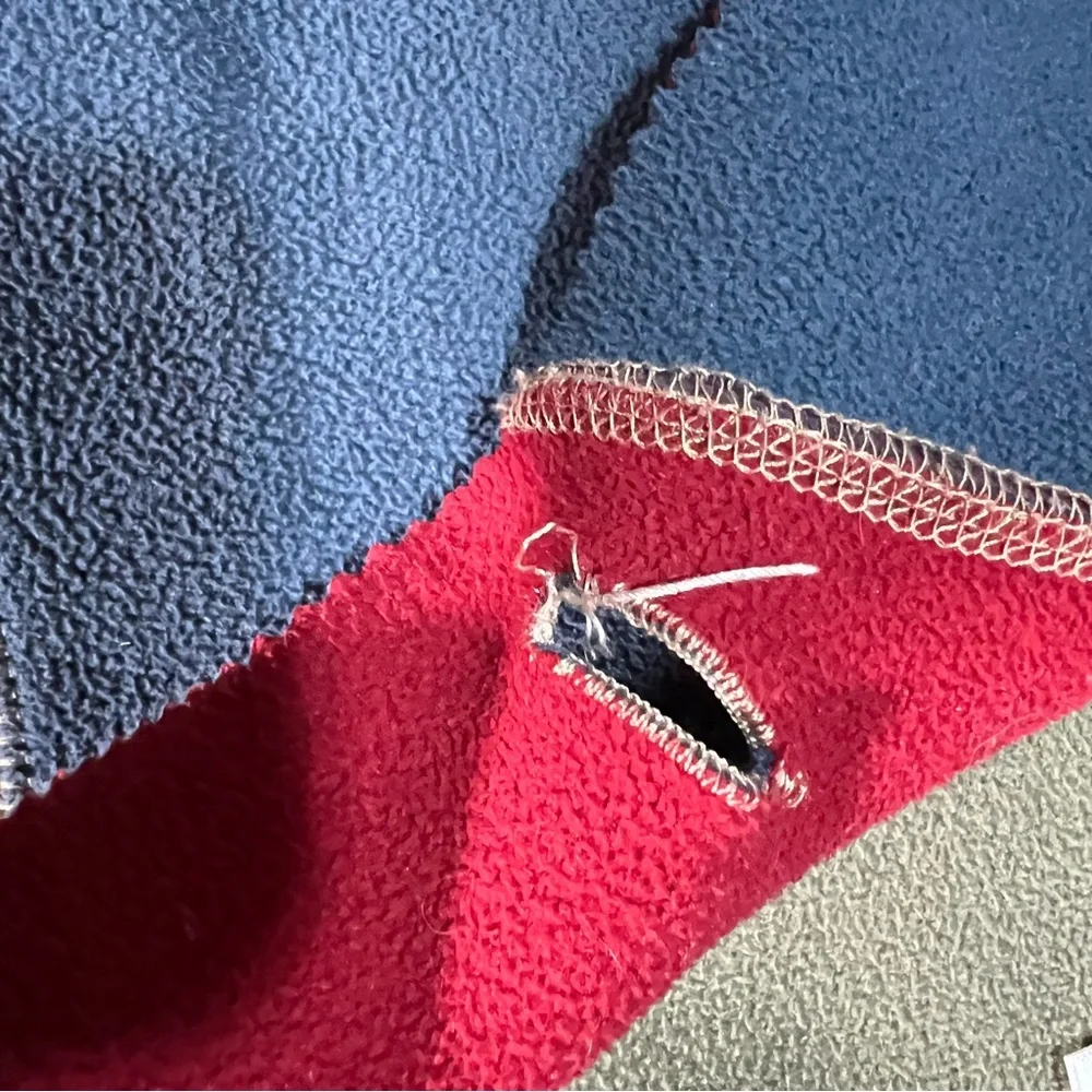 Susan Bristol Color Block Patchwork Coat Vintage Size Small Great Condition - Picture 10 of 15